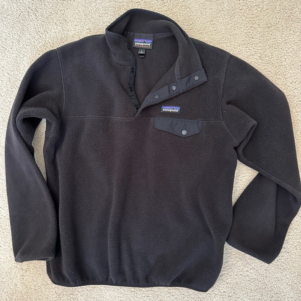Patagonia synchilla fleece pullover